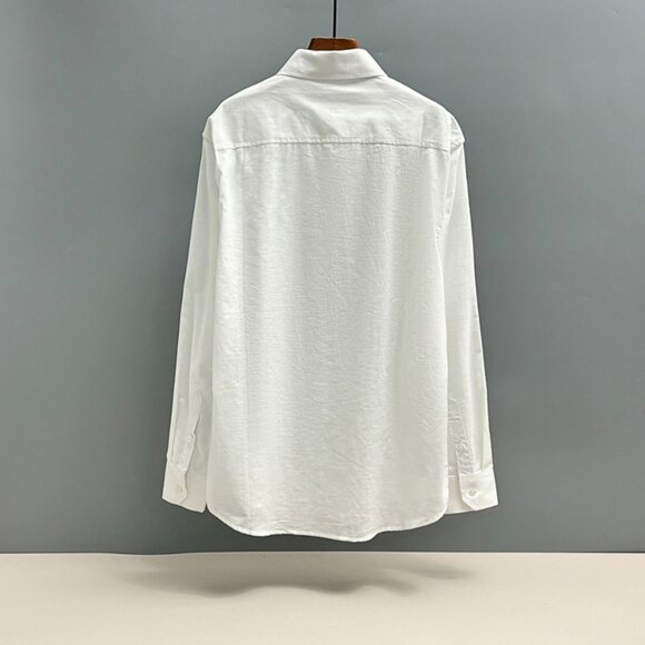 Ralph Lauren White Polo Long-Sleeve Shirt - Picture 9 of 9